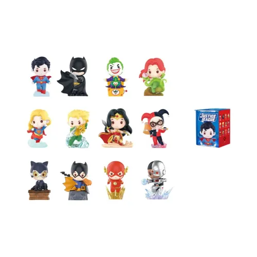 POP MART Ядовитый плющ DC Justice League Collection POP MART Mystery Коробка Слепые коробки Один Mystery Коробка Целая коробка 12 шт