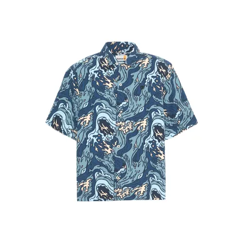 Timberland Seersucker Graphic RESORT SHIRT Мужской