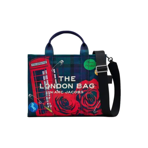 MARC JACOBS Холст Тоут Сумка Сумка для покупок Сумка среднего размера Женская Темно-зеленая