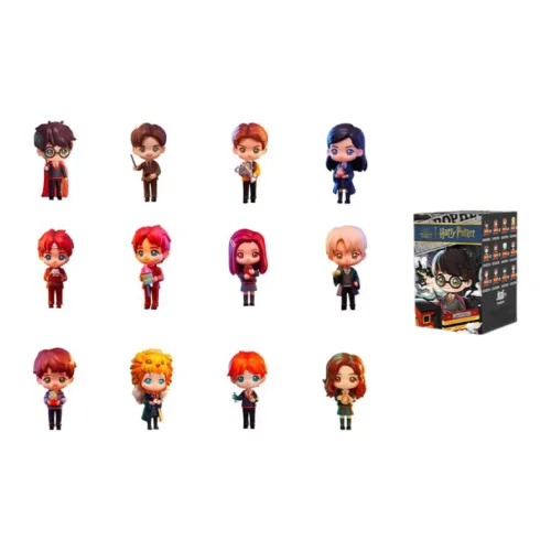 POP MART Harry Potter Characters Хогвартс Express Коллекция Слепые коробки Один Mystery Коробка Целая коробка 12 шт