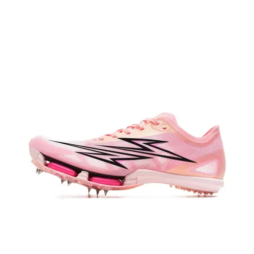 Dynamic Power Амортизация Устойчивость к истиранию Покрытие Низкий Отскок Низкие Кроссовки для Беговых Спринтов Унисекс Романтический Розовый