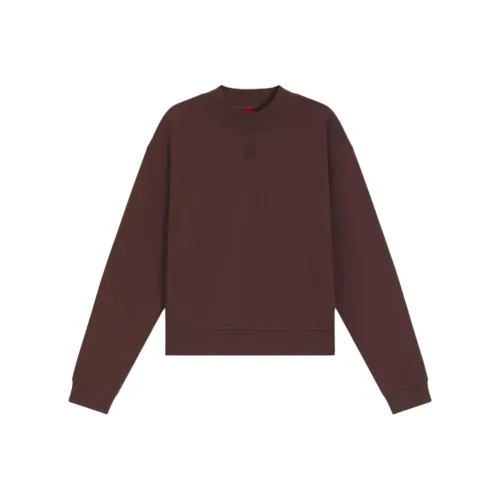 Hugo Boss Темно-кофейные Женские Толстовки