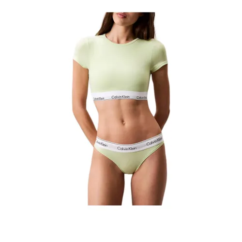 Calvin Klein Зеленый Женский Бюстгальтер