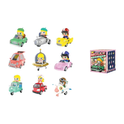 POP MART Молли Magic Kaká Collection Слепые коробки Один Mystery Коробка 2 сюрприз-коробки Целая коробка OF 9 шт