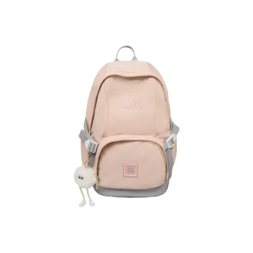 Kwq Нейлон Рюкзак Женские Экрю Розовый Светло-зеленый