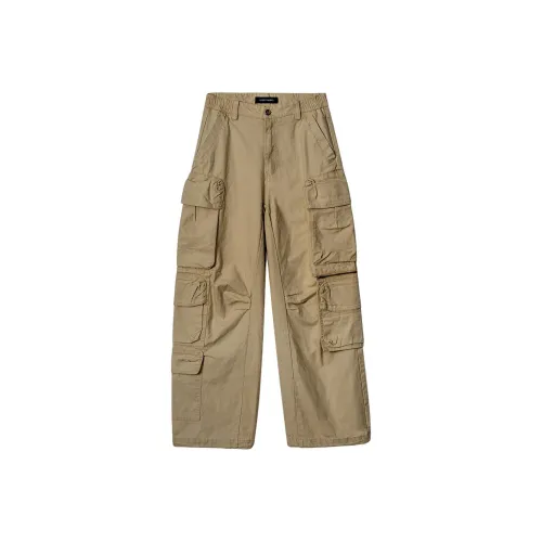 Abigthanks Коричневые Женские Брюки Карго