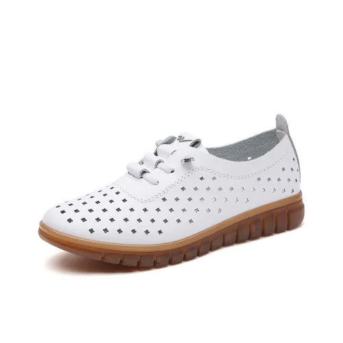 Binary Женские повседневные туфли Women's White