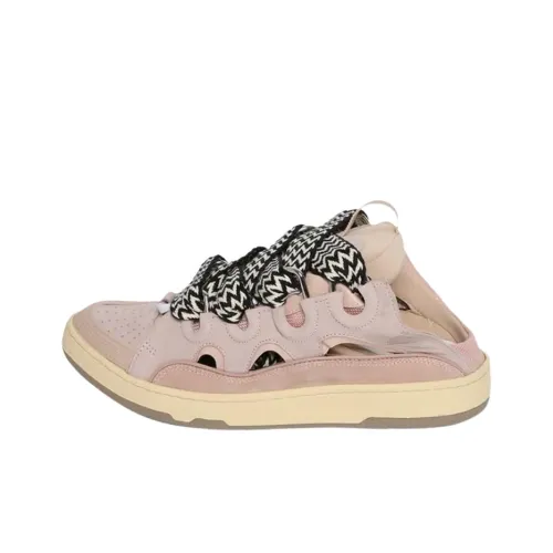 Lanvin Curb Резиновая подошва Нет Особенный Эффект Домашние тапочки Мужской Розовый