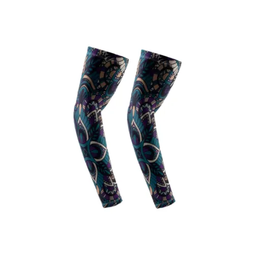 Coated Graffiti Полиэстер Нарукавники с защитой от солнца Унисекс