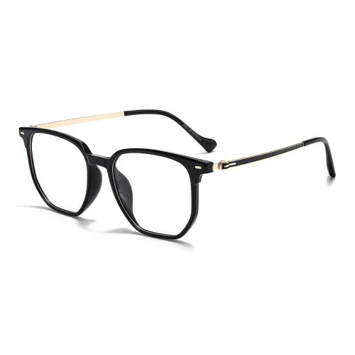 Xiao Luo Di Сплав Нерегулярная форма Оправы для очков Унисекс Золото