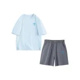 Синий + Темно-серый