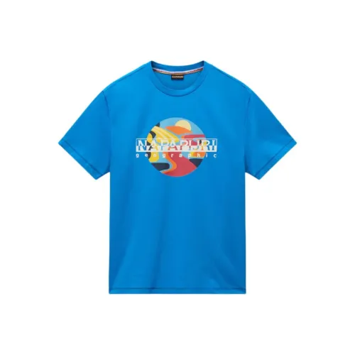 NAPAPIJRI Blue Мужская T-рубашка