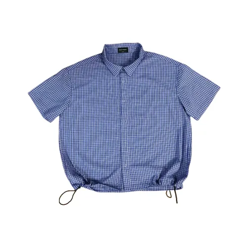 DAND Синий Унисекс Рубашки