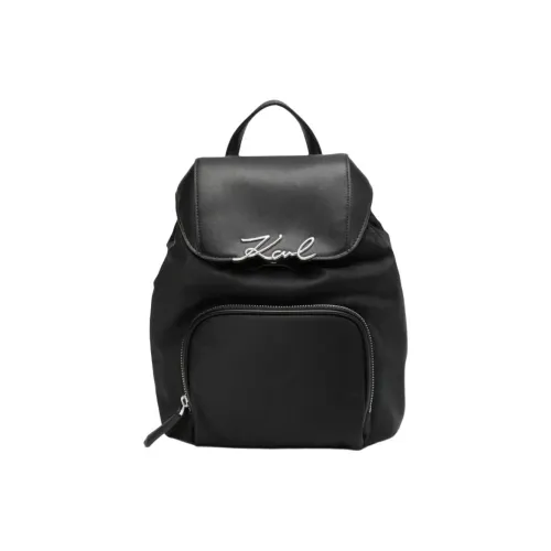 Рюкзак из полиамида Karl Lagerfeld женский черный
