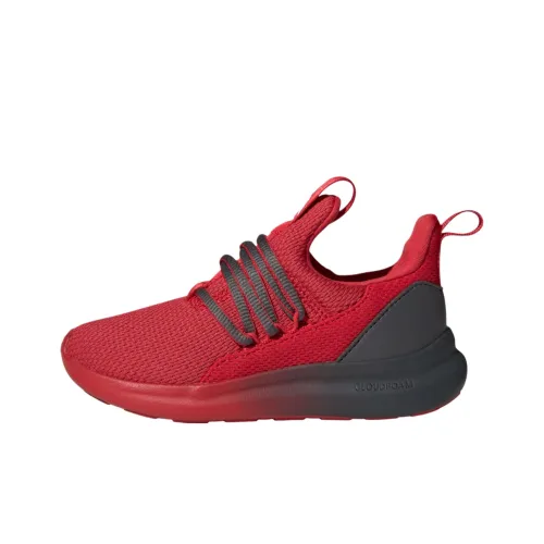 Adidas LITE RACER ADAPT 7,0 Детская беговая обувь Низкий топ Алый/Серый Six/Облачный белый Школьный возраст