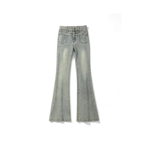 FINDSME GAGA Винтажные синие женские джинсы