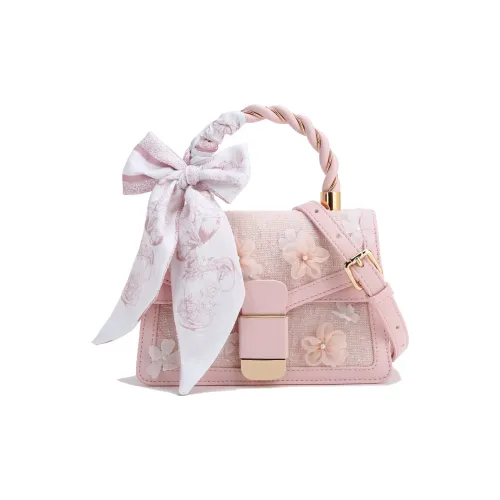 Carit Koty ПУ (полиуретан) Сумка через плечо Сумка Обычная Женская Розовая