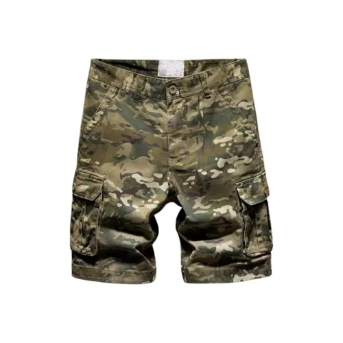 GEOGRE ALEX Камуфляж Мужские Карго Шорты