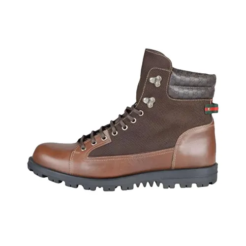 GUCCI Ботильоны Коричневый Мужской