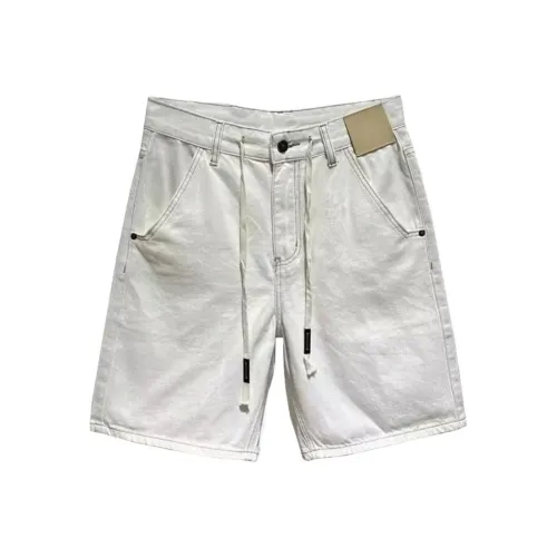 GEOGRE ALEX Белые Мужские Джинсовые Шорты