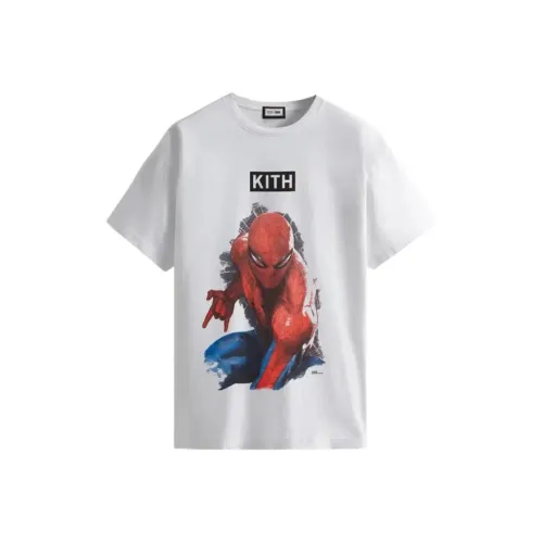 KITH x Spider Man T-Shirt Мужская Белая