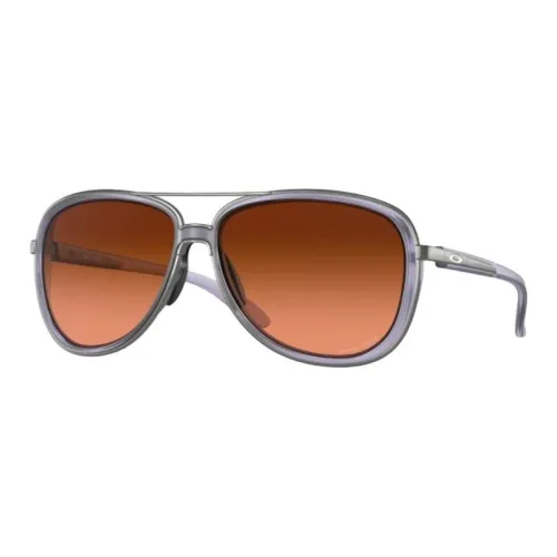 Oakley OVAL SUNGLASSES Женские Матовый Прозрачный Фиолетовый
