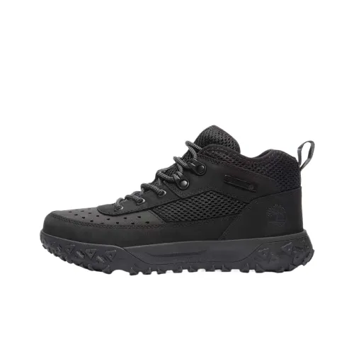 Timberland Greenstride Motion 6 Детская туристическая обувь, низкий топ, черный, школьный возраст