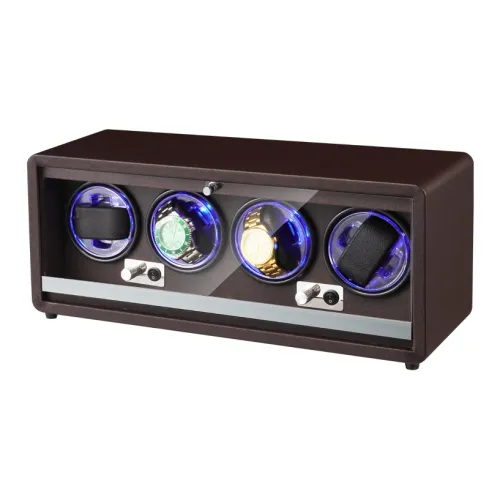 Коллекционное издание 4 Отделение для часов Watch Winder Коричневый Унисекс