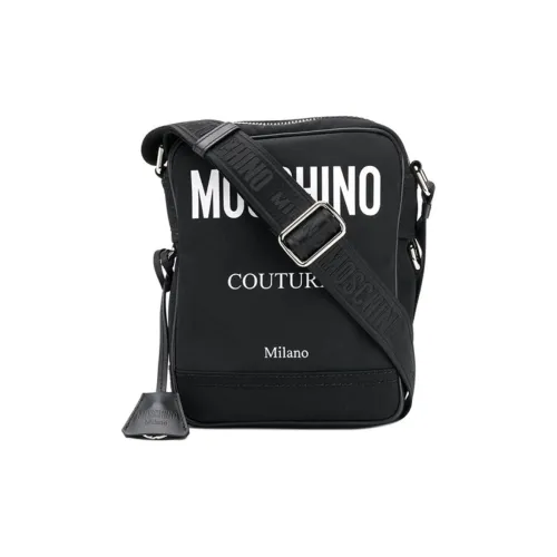 MOSCHINO Сумка-сэтчер Сумка через плечо Черная