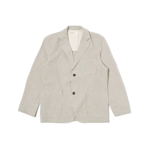 Universal Works Светло-серые Мужские Куртки