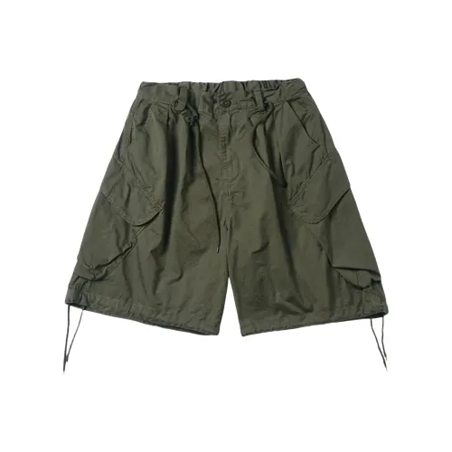 UNDERTIDES Армейский зеленый Унисекс Шорты карго