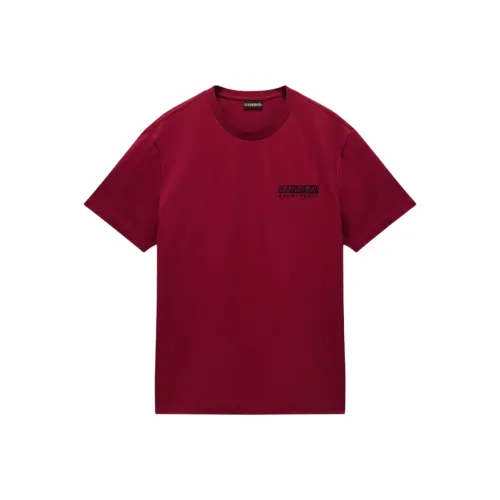 NAPAPIJRI Red Мужская T-рубашка