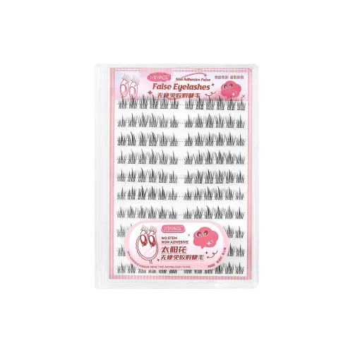 JONBOS Клей Бесплатно Искусственные Веки Без Клея Съемный Одиночный Сегментированный Кластер Подсолнух