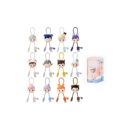 POP MART HACIPUPU Constellation Коллекция Mystery Коробка Слепые коробки Один Mystery Коробка Целая коробка 12 шт