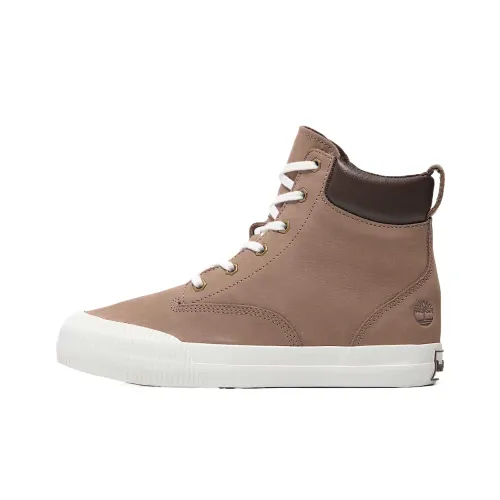 Timberland Skyla Bay Аbrasion Resistant MID Топ Скейтборд Кроссовки Женские Коричневый