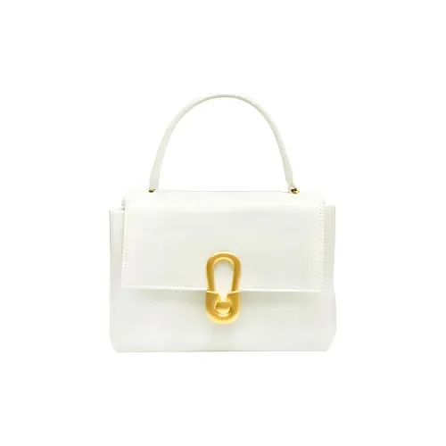 TENNCO Коровья кожа Одно плечо Сумка Маленькая Женская Кремово-белая