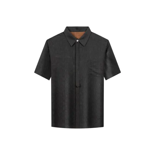 DKRVT Черный [Упаковка Включена] Мужские Рубашки