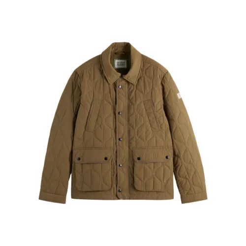 Scotch&Soda Мужские куртки золотисто-коричневого цвета