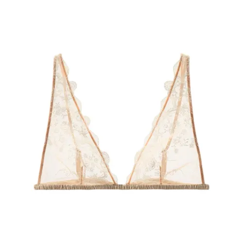 ZARA Цвет печенья Женские бюстгальтеры