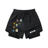 Чёрный (Левая сторона Хэллоуин + Правая сторона IXX Новый белый логотип)