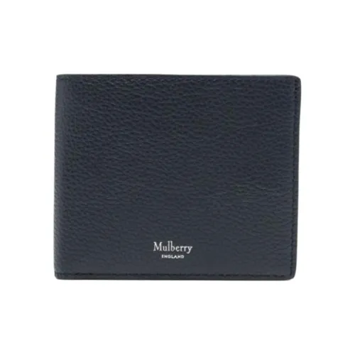 Mulberry Телячья кожа Кошелек Женские Полночный синий