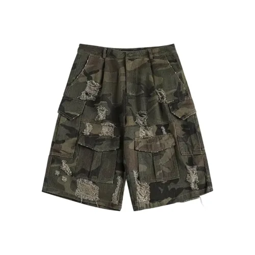 GEOGRE ALEX Камуфляж Мужские Карго Шорты