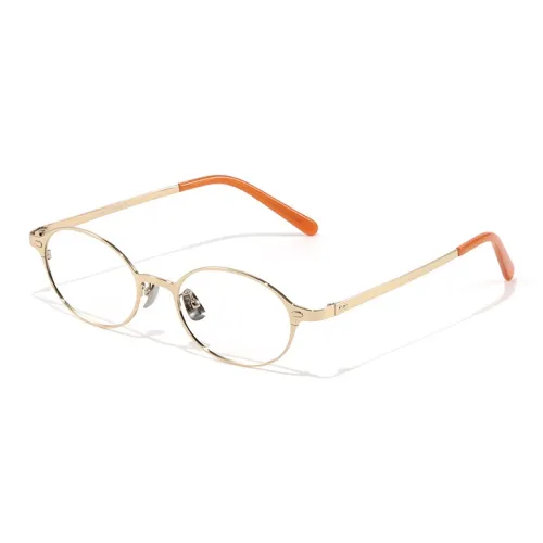 RUOYUN Титан Овал Оправы для очков Унисекс Многоцветные