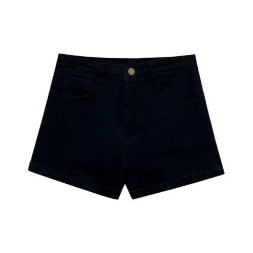 YICHEN Черные Женские Джинсовые Шорты