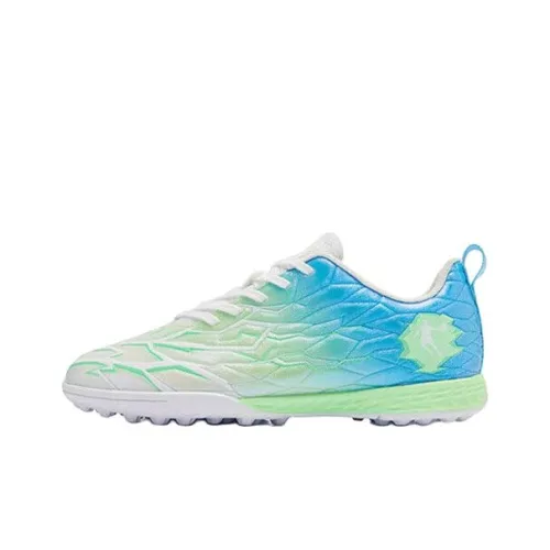 QIAODAN Slip-resistant Abrasion-resistant Low-top Training Shoes for Teenagers Green Blue