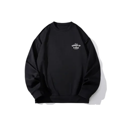 Honor of Kings Свитшот с круглым воротником Слоган Секция Унисекс