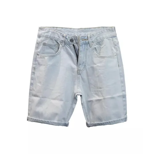 GEOGRE ALEX Blue Men's Denim Shorts GEOGRE ALEX Синий Мужские Джинсовые Шорты