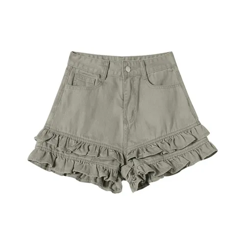 GEZITAI Светло-абрикосовые Женские Джинсовые Шорты