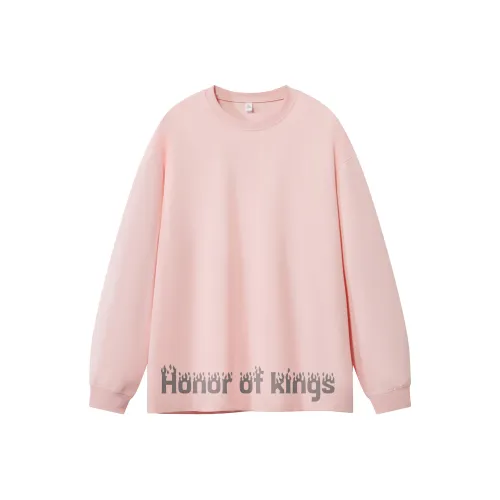 Honor of Kings Длинный рукав Т-рубашка Слоган Секция Унисекс