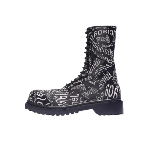 Balenciaga Волна Ботильоны Мужской Черный